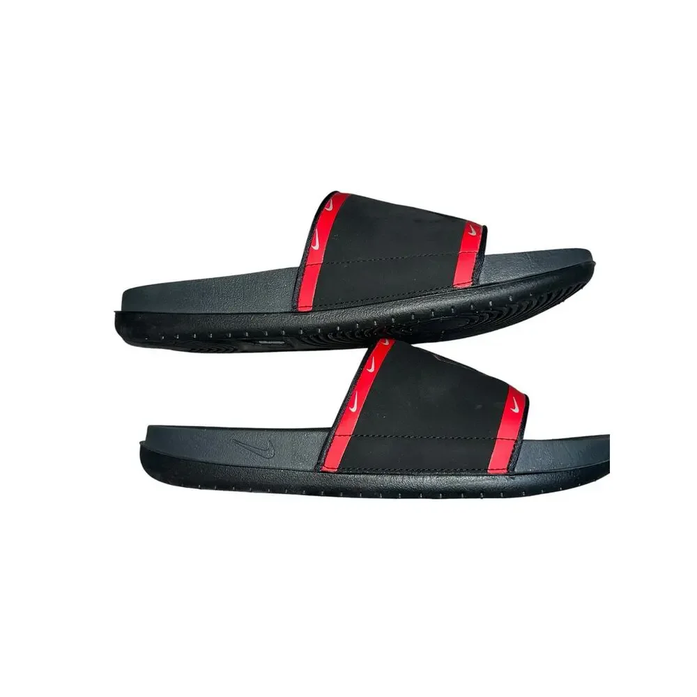 Nike Ohio State Buckeyes Slide Sandals Men 9 Nike Offcourt DD0534-001 OSU NEW